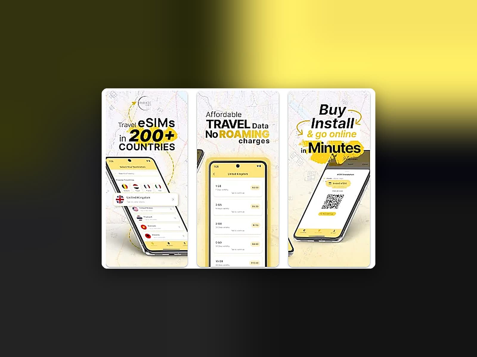 Pirate Mobile eSIM — Mobile App